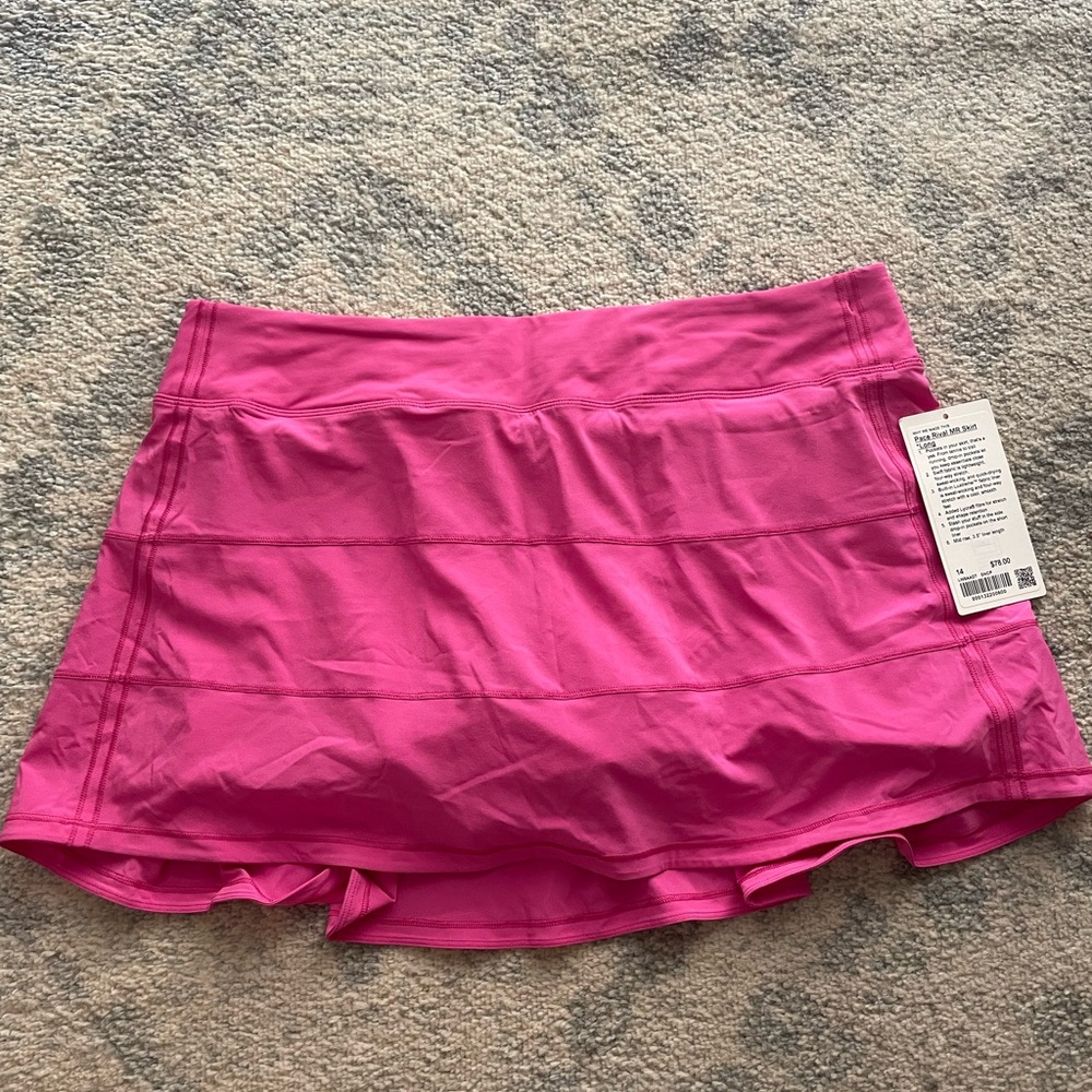 Lululemon Pace Rival Skirt Long
